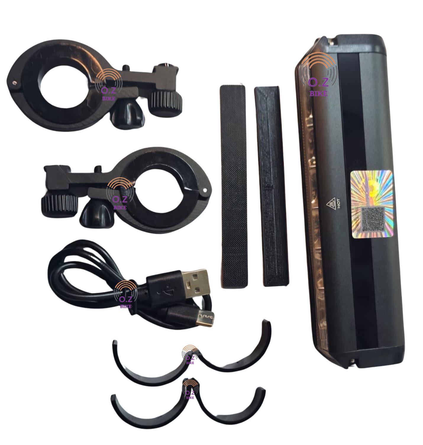 פנס לד פס נטען 6 לדים עוצמתי