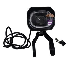 פנס עם צופר לאופניים ולקורקינט