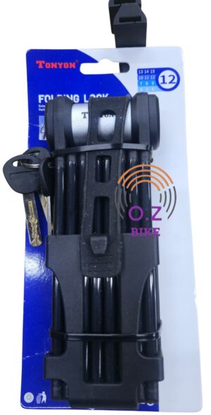 מנעול חוליות לאופניים ולקורקינט TONYON