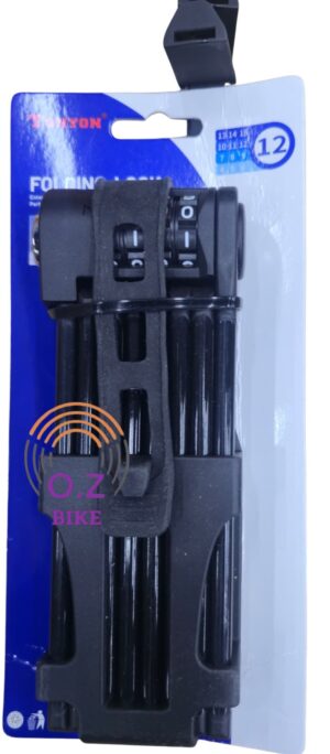 מנעול חוליות קוד לאופניים ולקורקינט TONYON