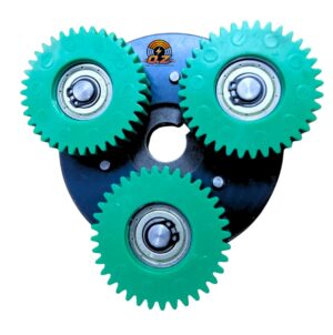 גיר לאופניים למנוע 350W-750W כולל פלטה
