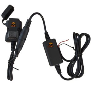 מטען USB לאופניים לקורקינט ולאופנוע להטענת הטלפון עם 2 כניסות